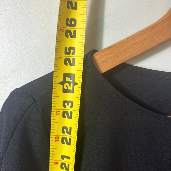 Chicos black sheer georgette blouse in size 1 (8-10) perfect for work or casual - Picture 9 of 9